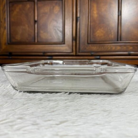 Vintage Anchor Ovenware 3qt Clear Rectangular Baking Dish 9" x 13.5" x 2" - Picture 5 of 12